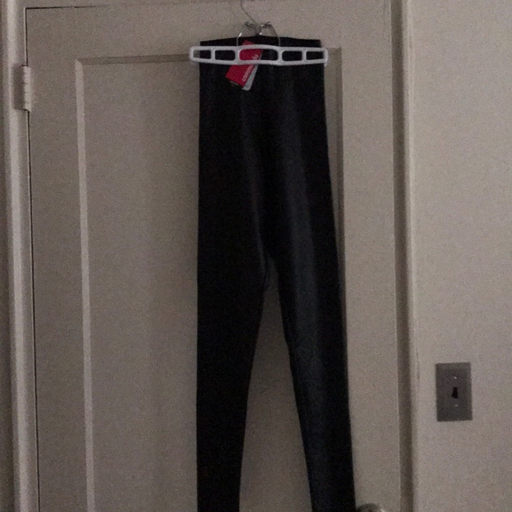 Commando brand new leather leggings size small